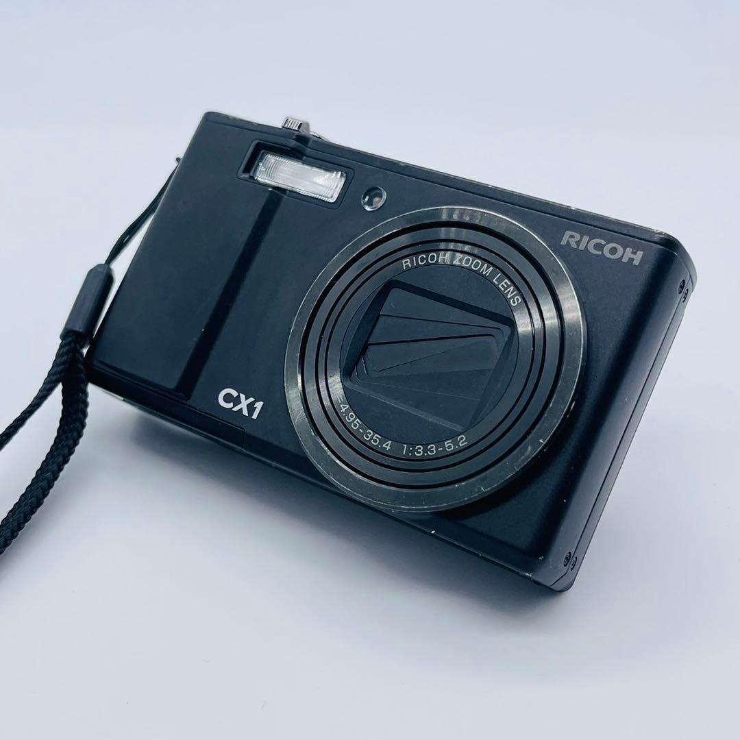 【動作確認済み】RICOH CX1 デジタルカメラ バッテリー無し