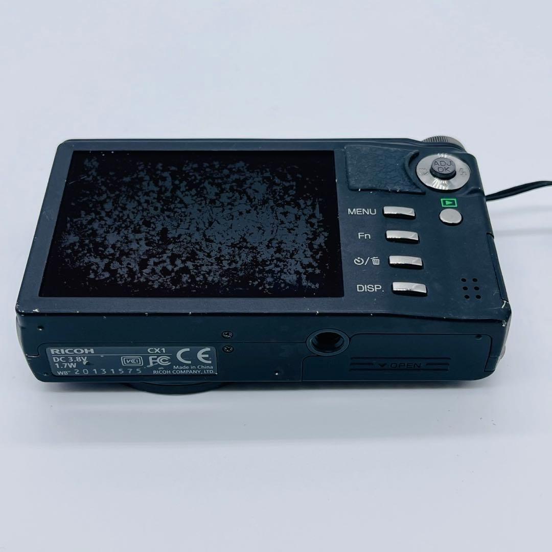【動作確認済み】RICOH CX1 デジタルカメラ バッテリー無し