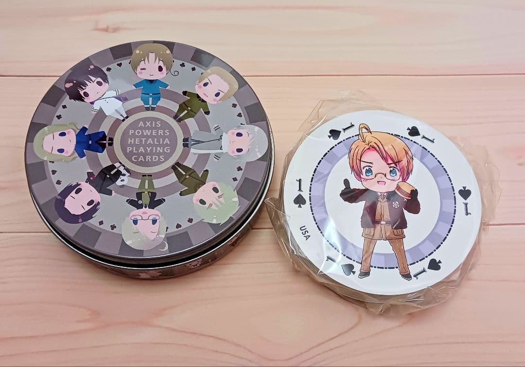 ヘタリア 缶入りミニキャラ大集合トランプ