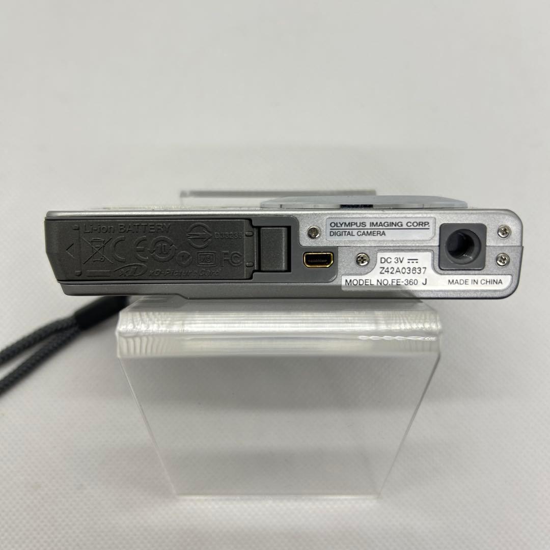 OLYMPUS オリンパス FE-360 シルバー デジタルカメラ