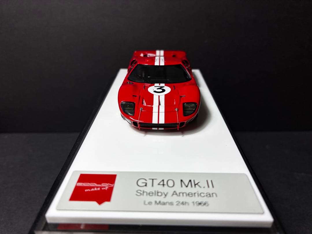 GT40 Mk.II Shelby 1/43 アイドロン　メイクアップ