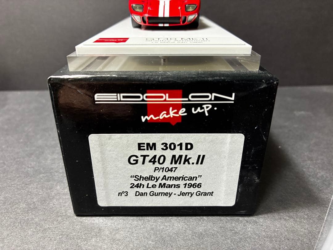 GT40 Mk.II Shelby 1/43 アイドロン　メイクアップ