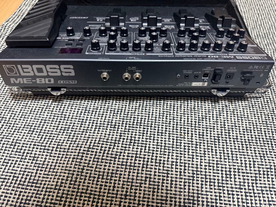 Boss me-80 アダプターとケース付き