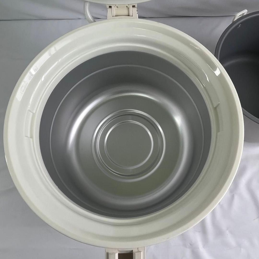 【未使用品】 昭和レトロ タイガー 電子ジャー 花柄 保温ジャー