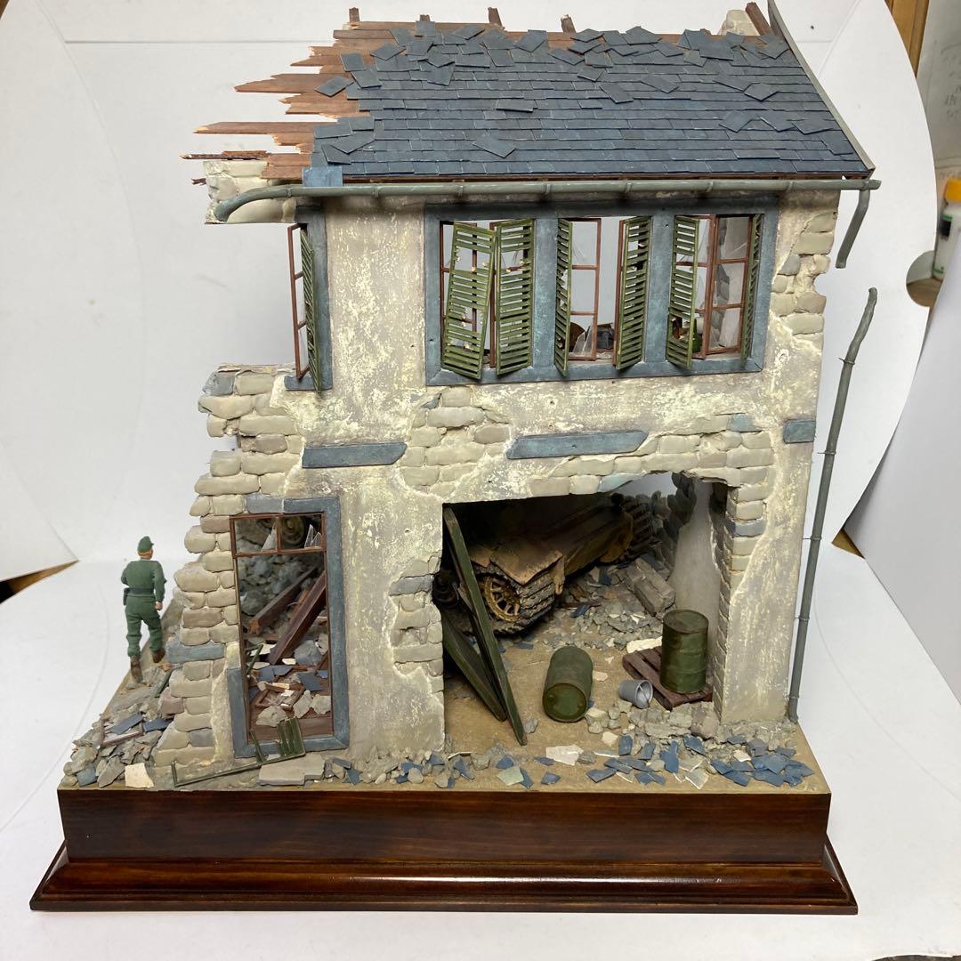 戦場ディオラマ模型完成品1/35