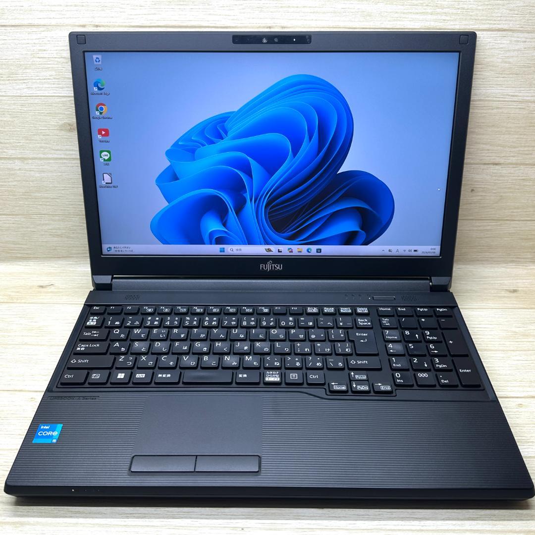 ★2022年製★ 第12世代i5 SSD256GB フルHD 富士通 J36