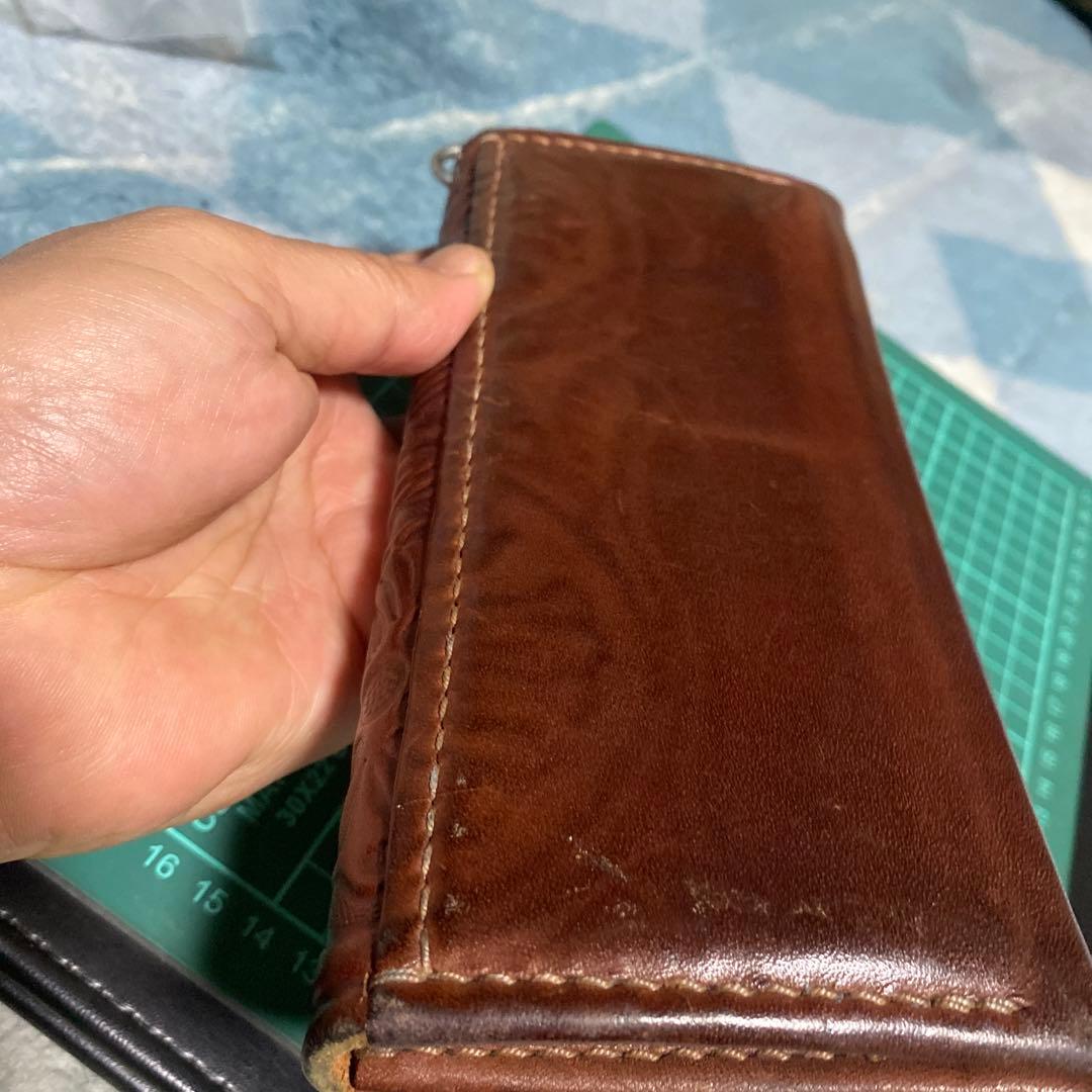 RED MOON 長財布　特大コンチョ　インディアン　