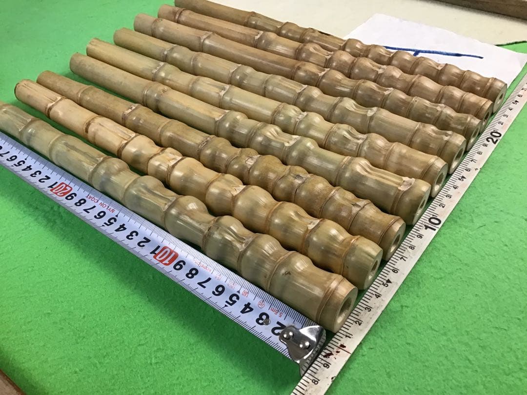 釣り具・その他グリップ用布袋竹「太・極上、上物・芽取り済み」9本セットA・B