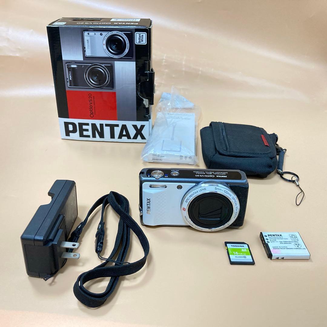 ◻︎スマホ転送ok◻︎ ペンタックスOptio VS20 SDカード付き