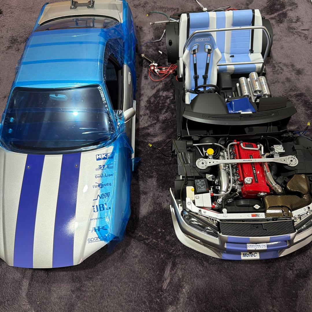 ジャンク　ワイルドスピードR34GTR デアゴスティーニ
