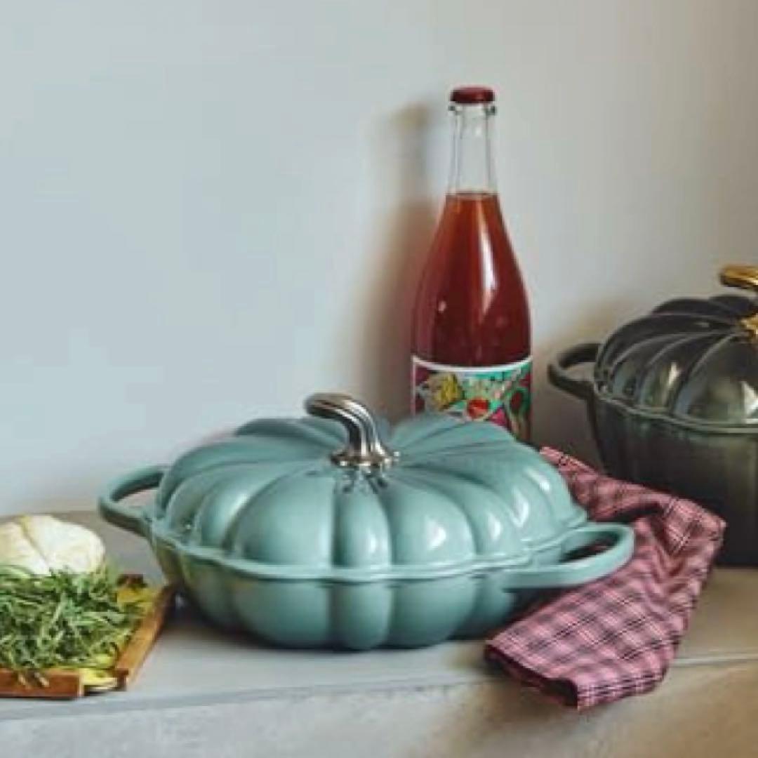 ♡ルクルーゼ キャセロール　パンプキン　28 シーソルト　ハロウィン　かぼちゃ