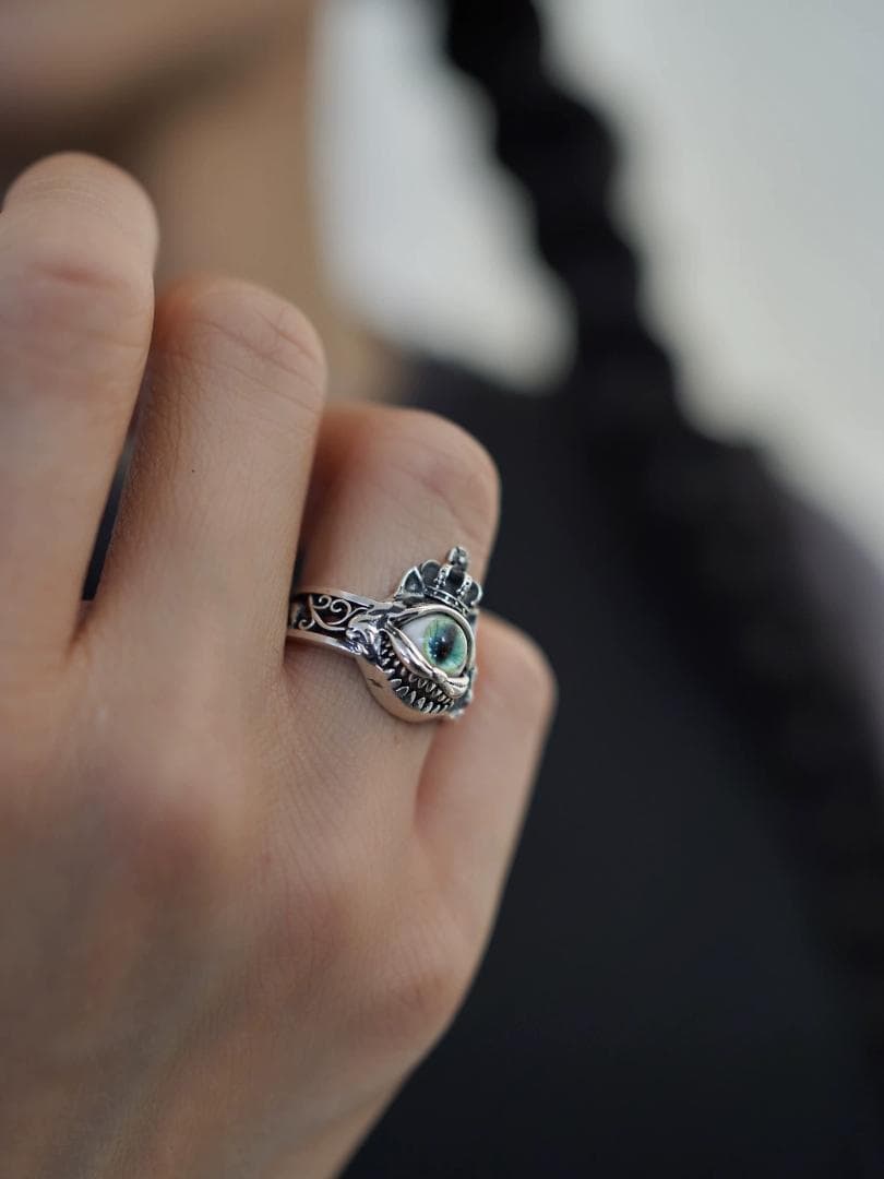 SHUI オリジナルデザイン 925スターリングシルバー 猫の指輪