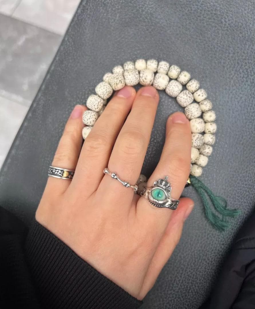 SHUI オリジナルデザイン 925スターリングシルバー 猫の指輪