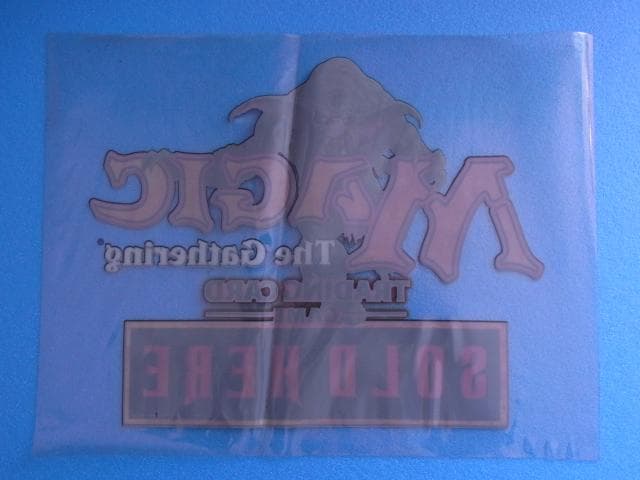非売品　マジック・ザ・ギャザリング　SOLD HERE　MTG　シート　販促品