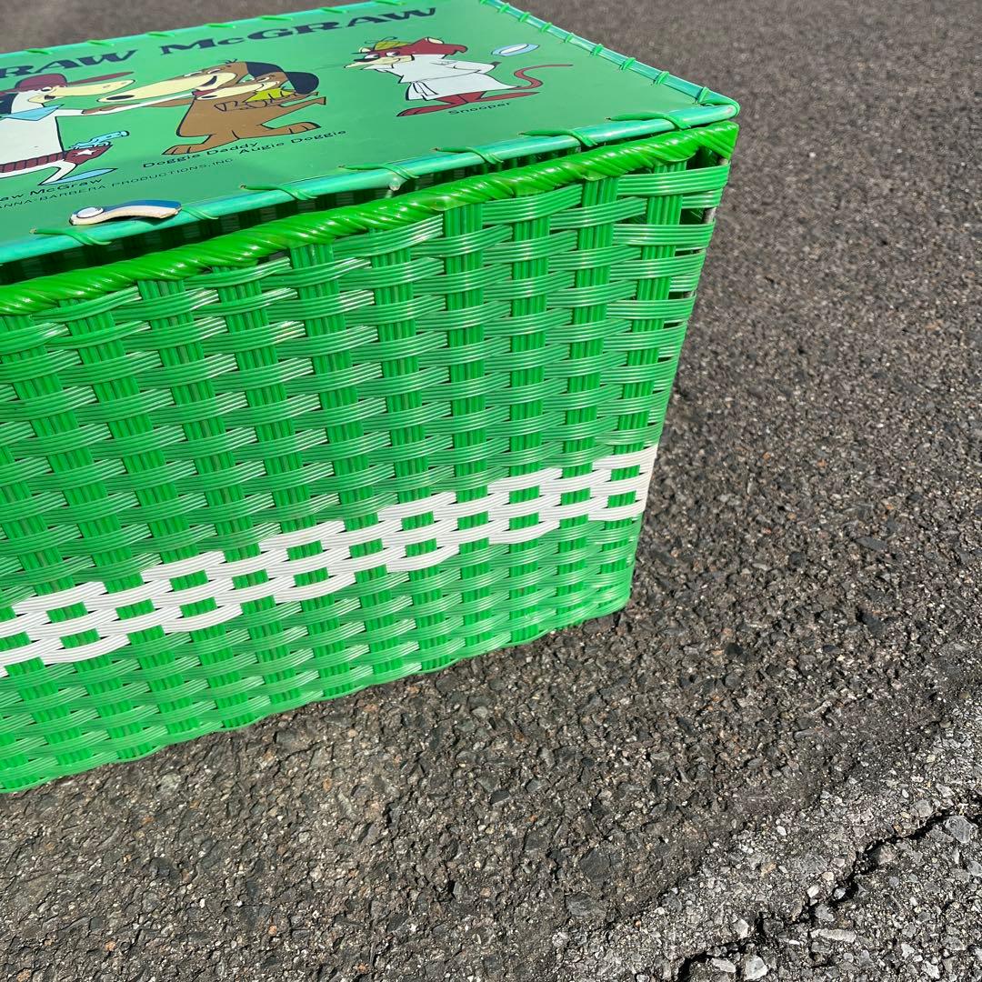 ハンナバーベラ ヨギベア カゴ バスケット 入れ物 希少 アメトイ 早射ちマック