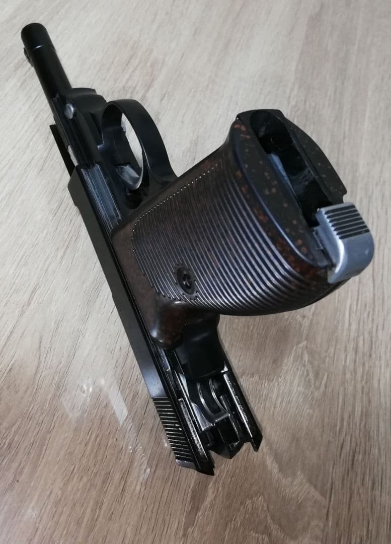 期間限定⭐マルゼン ワルサーP38 ac41ブラック 再販ガスブロ⭐箱取説有