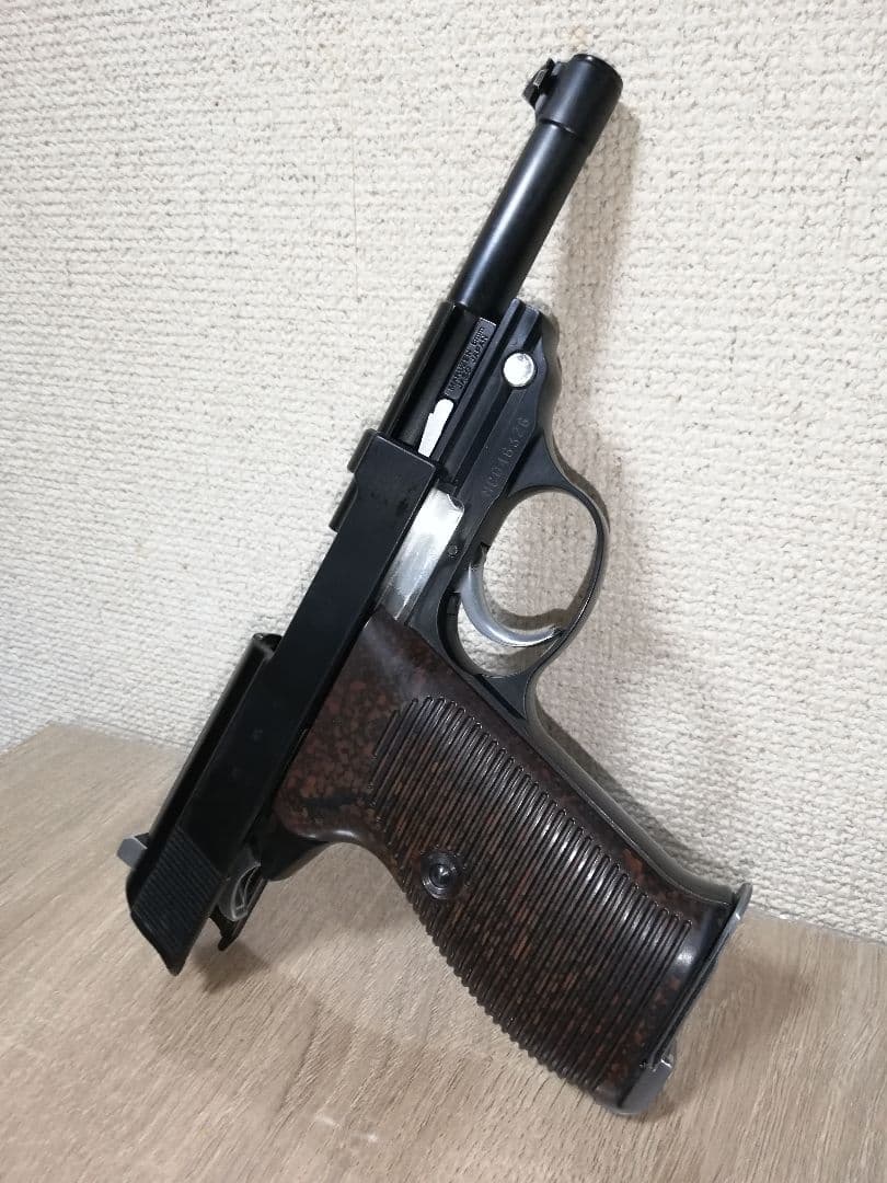 期間限定⭐マルゼン ワルサーP38 ac41ブラック 再販ガスブロ⭐箱取説有