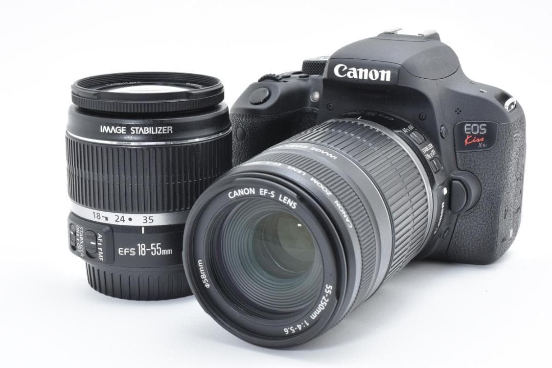 ■ほぼ新品■ キヤノン　Canon EOS kiss X9i Wレンズキット
