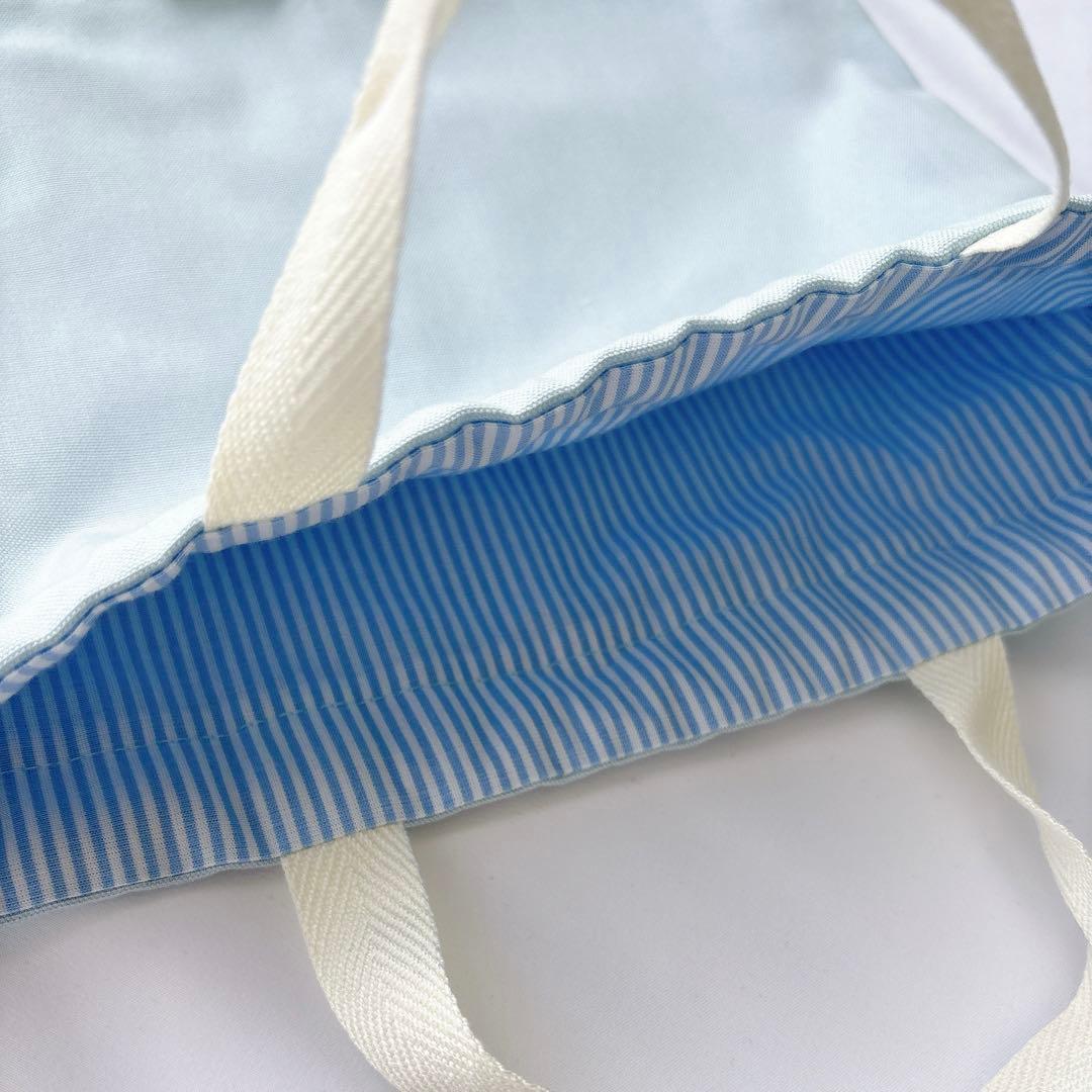 女の子入園入学3点セット（サックス×マーガレットアニー・ホワイトリボン）