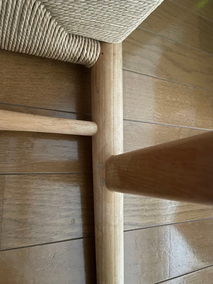 ワイチェア ビーチ材ソープフィニッシュ座面高43cm