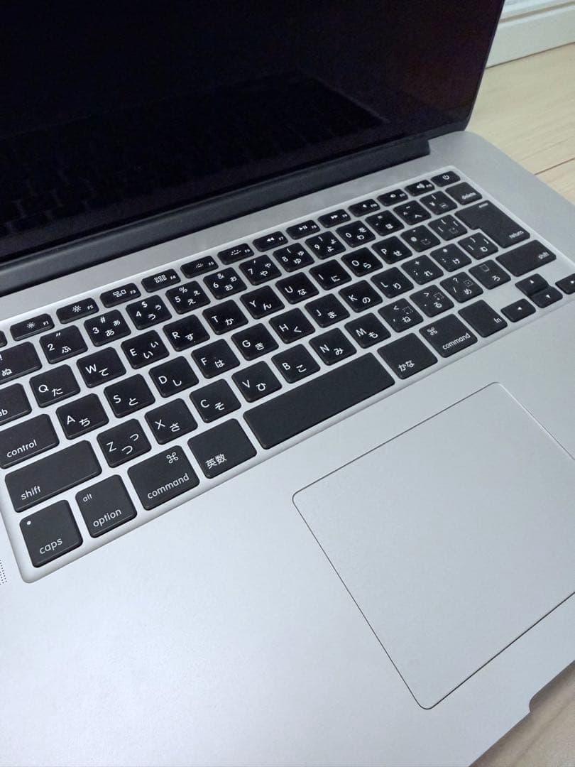 MacBookPro 15インチ/16GB/SSD 512GB/初期化済