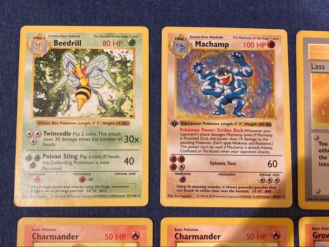 旧裏相当　英語版　カイリキー　ヒトカゲ　ガーディ他　シャドーレス