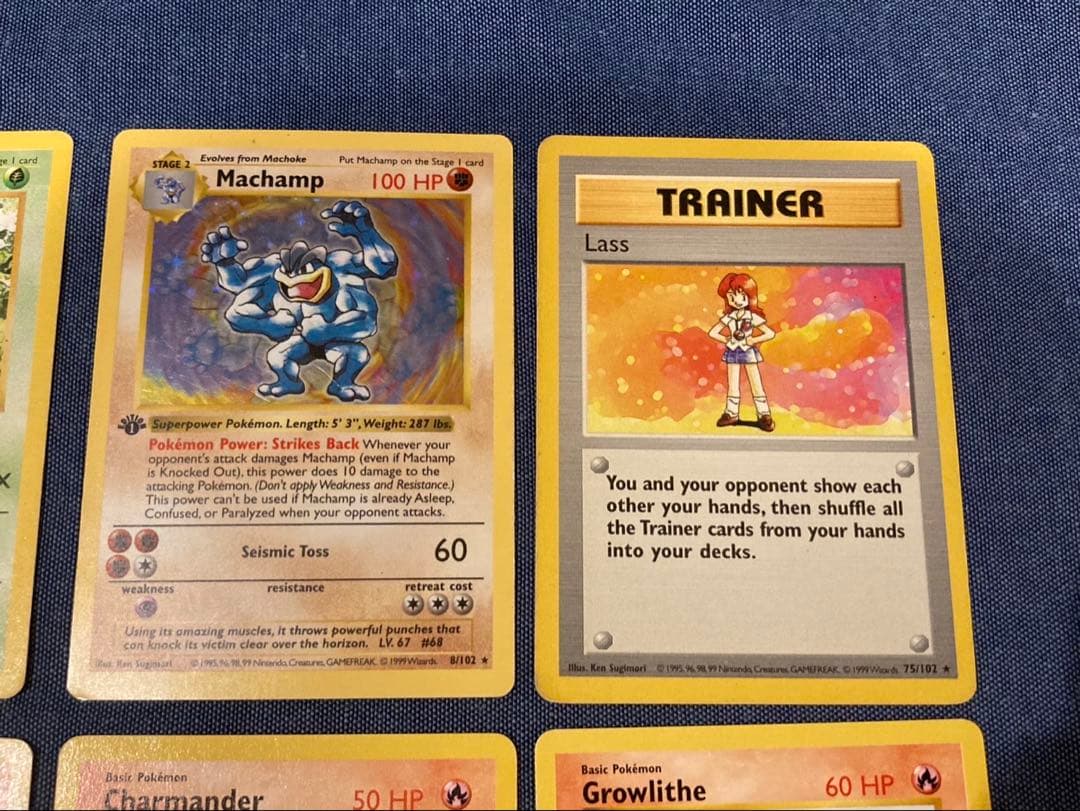 旧裏相当　英語版　カイリキー　ヒトカゲ　ガーディ他　シャドーレス