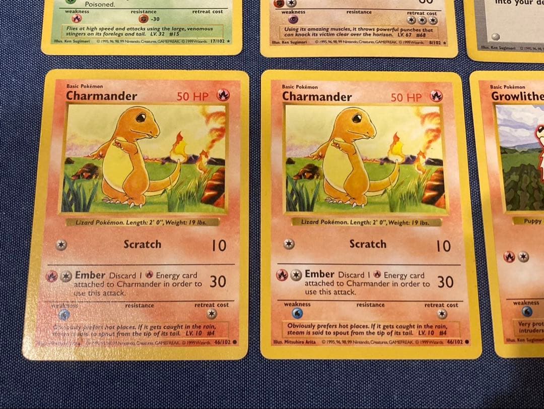 旧裏相当　英語版　カイリキー　ヒトカゲ　ガーディ他　シャドーレス