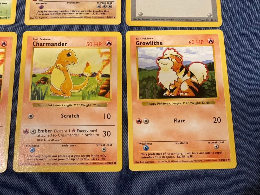 旧裏相当　英語版　カイリキー　ヒトカゲ　ガーディ他　シャドーレス