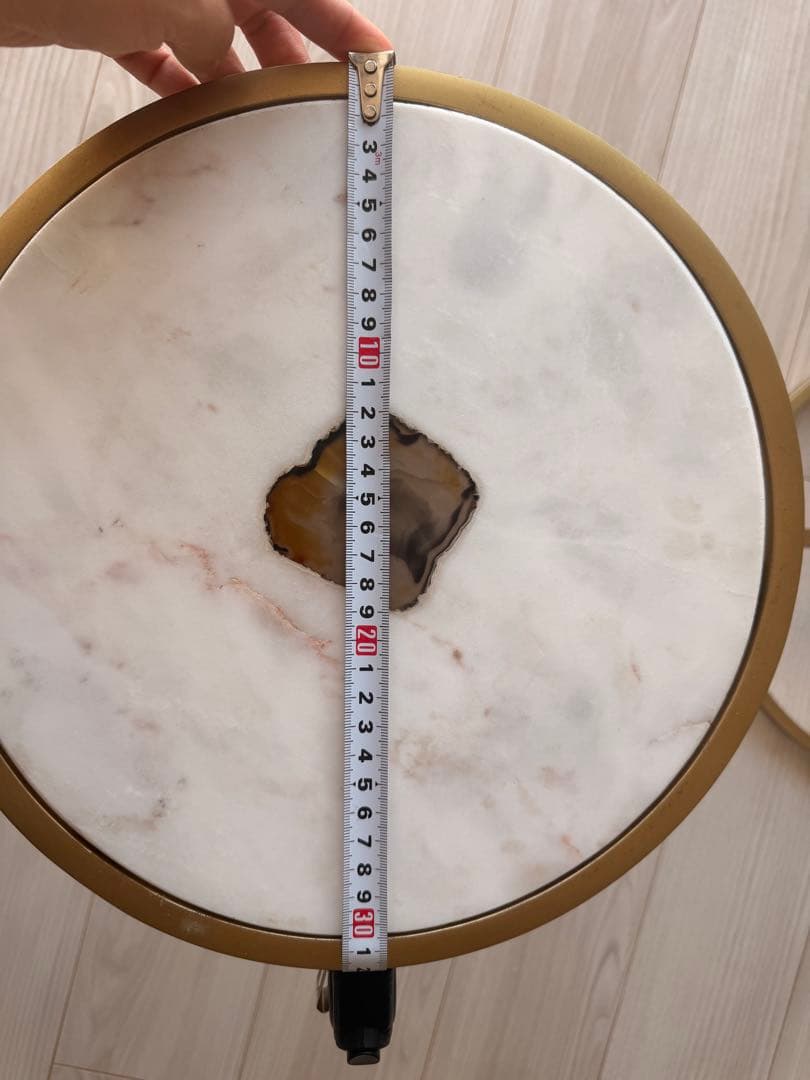 【KARE DESIGN】大理石 ネストテーブル 3点セット ドイツ製