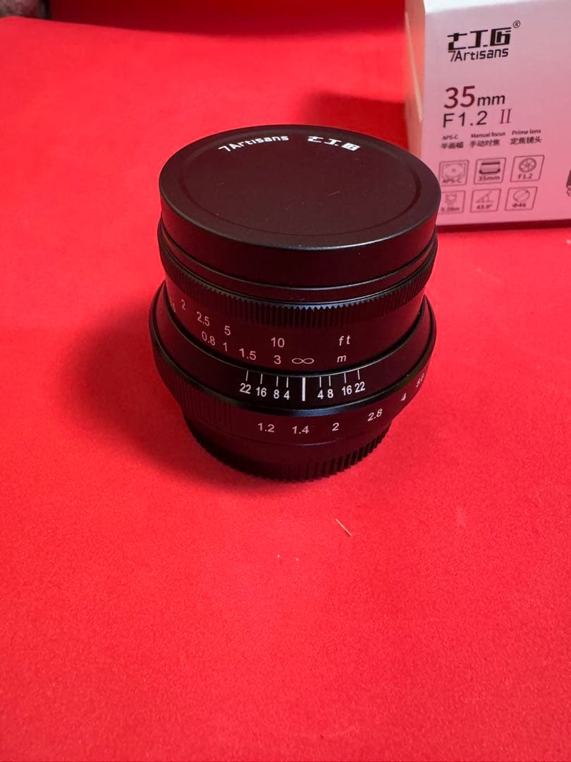 7Artisans 35mm F1.2 Ⅱ MF【富士フイルムXマウント】