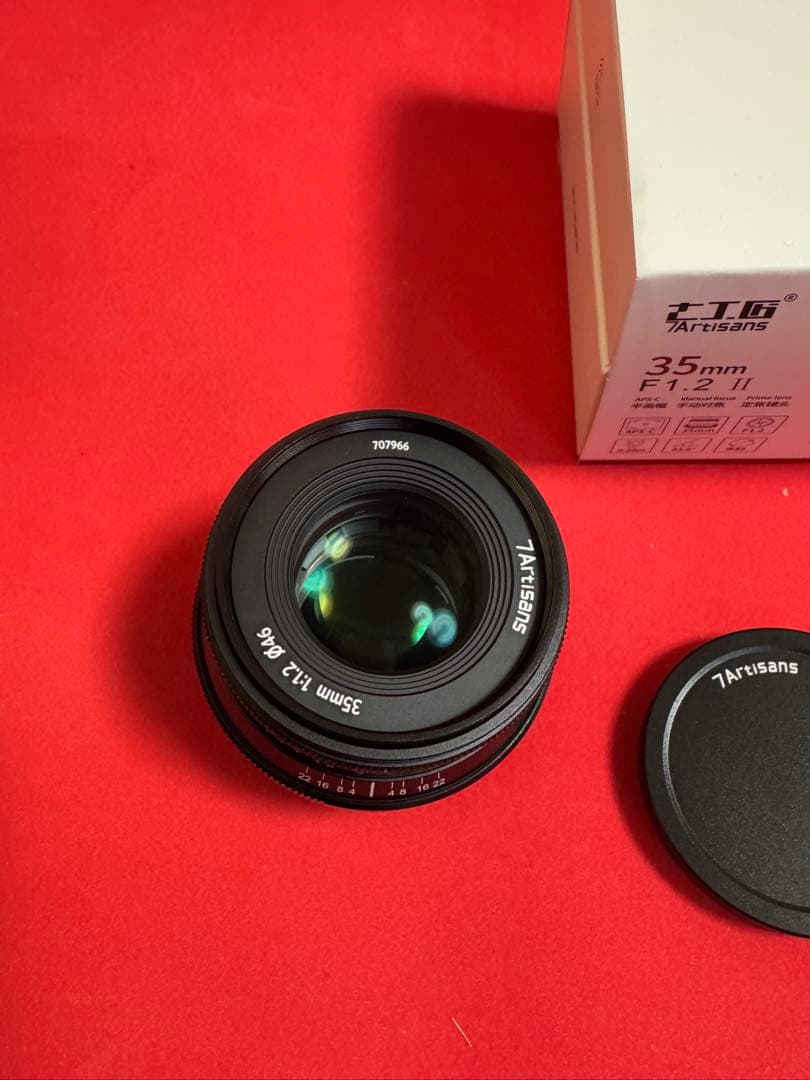 7Artisans 35mm F1.2 Ⅱ MF【富士フイルムXマウント】