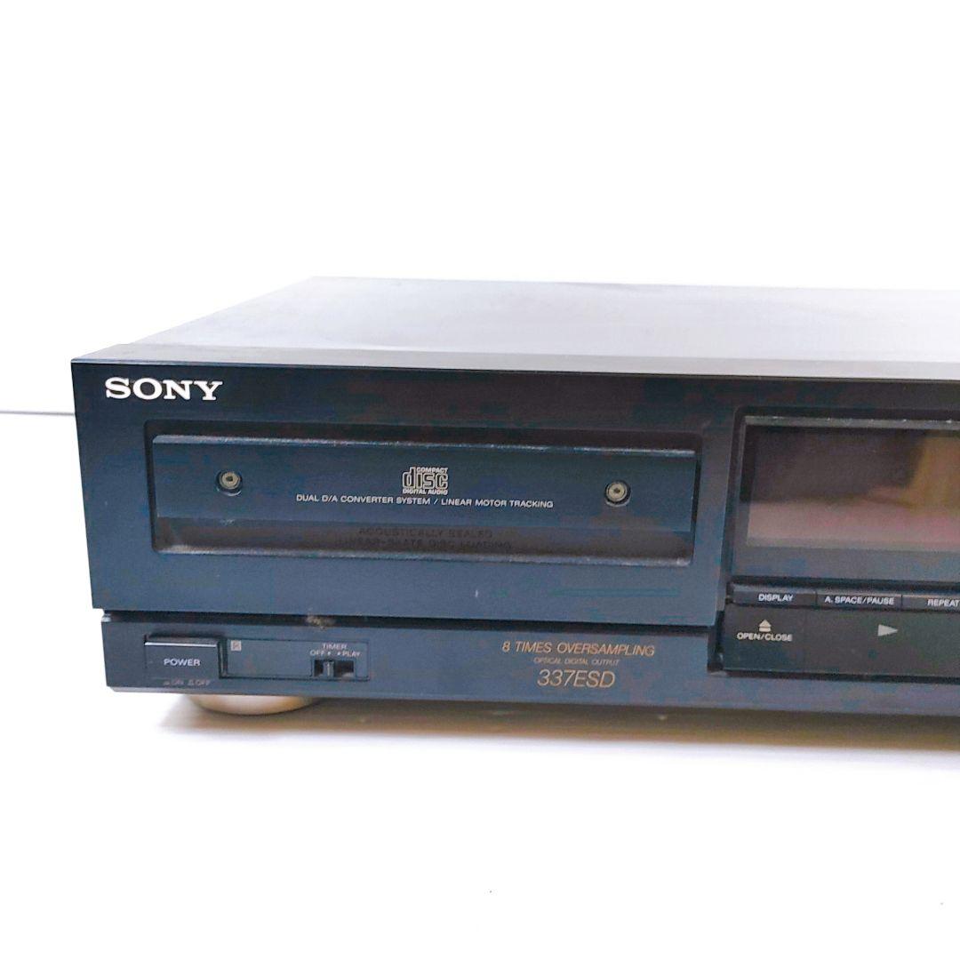 【 ジャンク 】SONY CDP-337ESD CDプレーヤー ソニー
