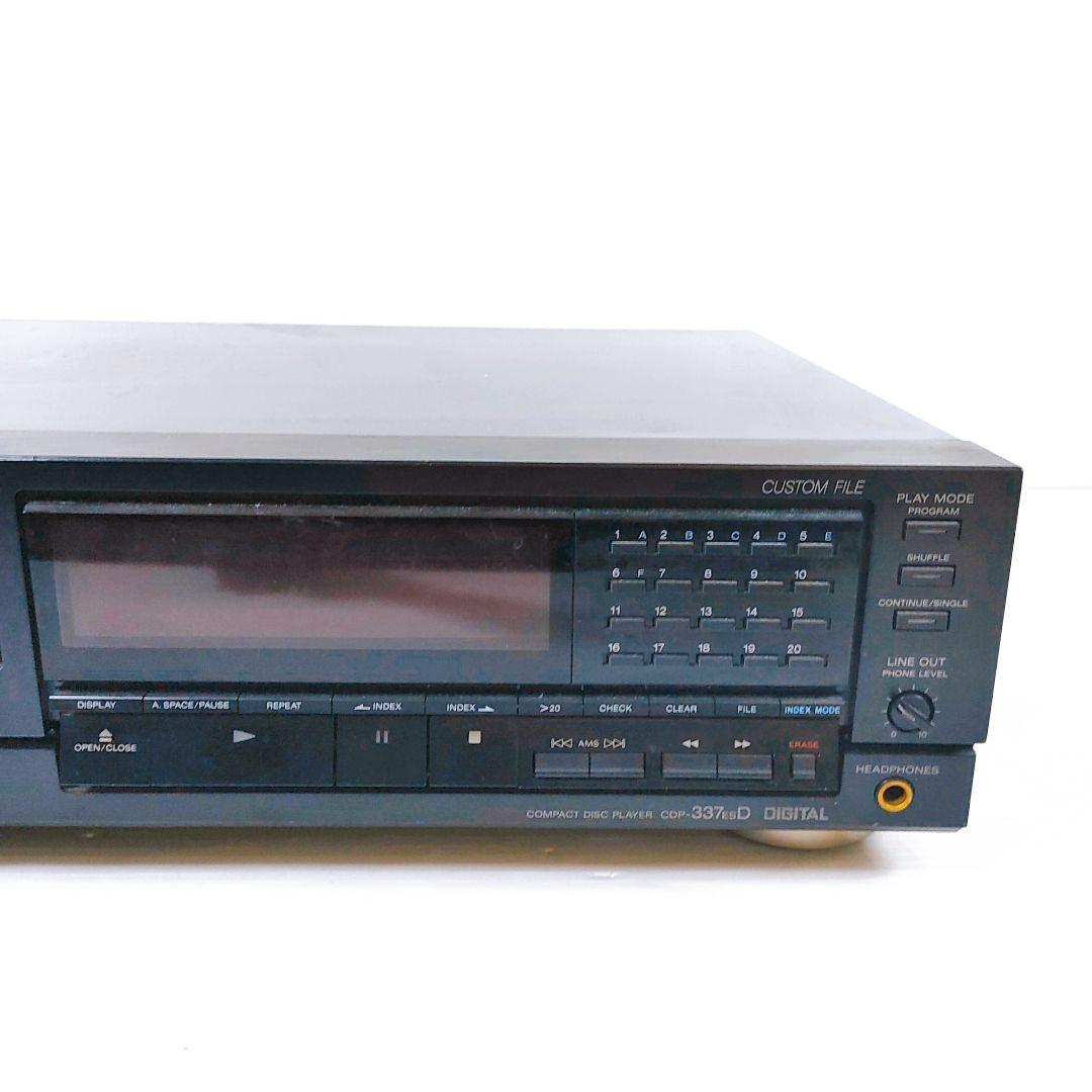 【 ジャンク 】SONY CDP-337ESD CDプレーヤー ソニー