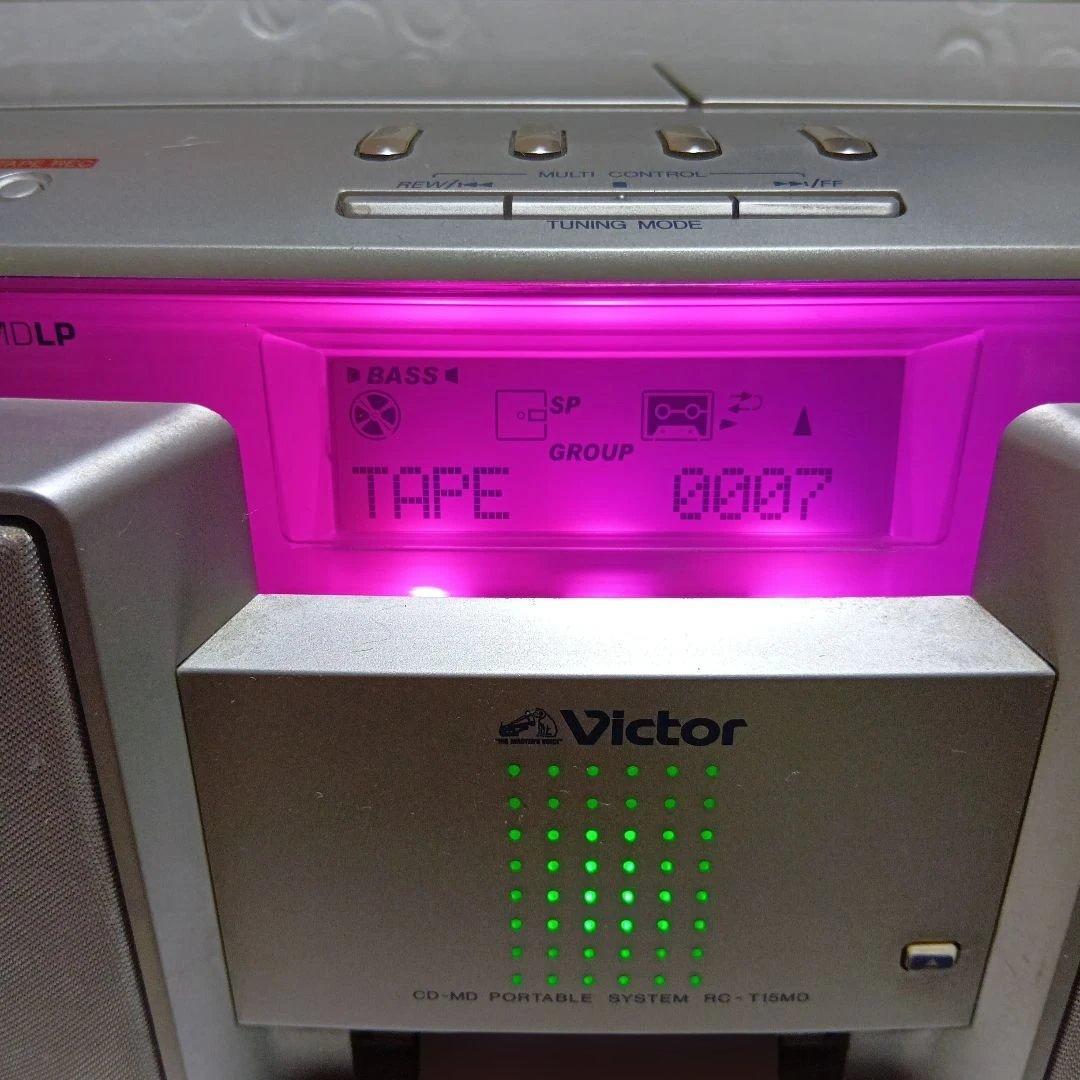 Victor CD・MD・カセットデッキ HC-TMDぶちねこ堂