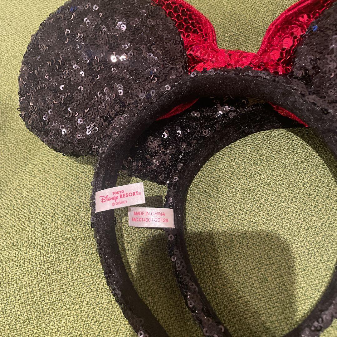 ミッキーミニーカチューシャ　［即日発送可］