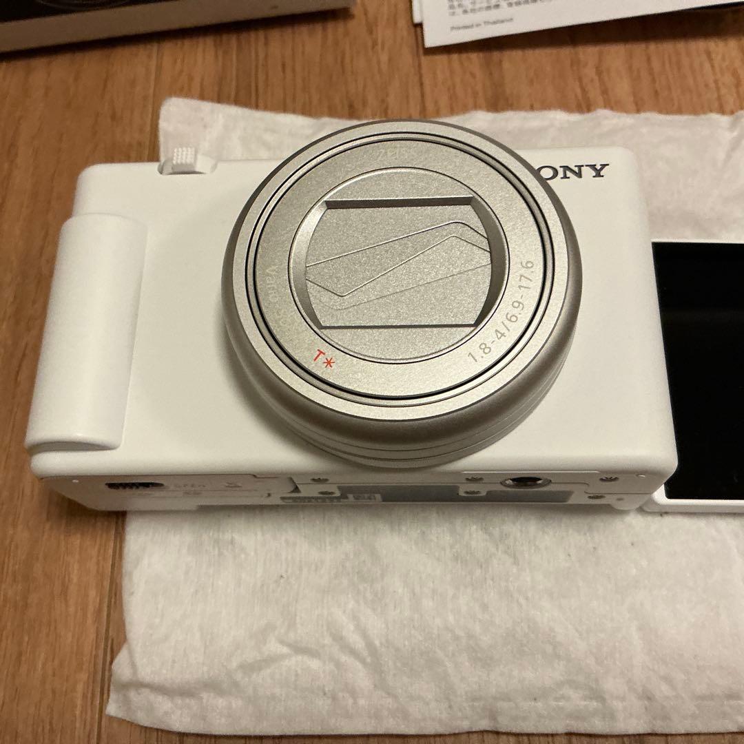 ZV-1M2 ホワイト 保護フィルム付き