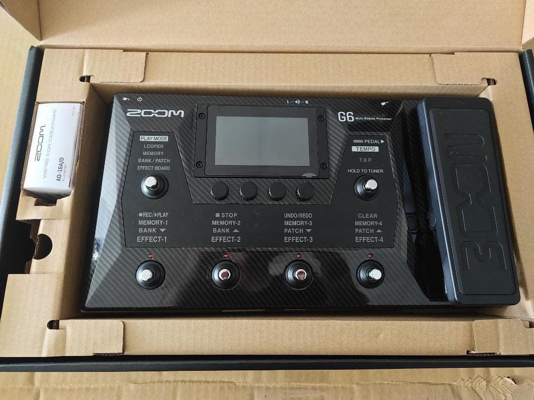 ZOOM G6 マルチエフェクトプロセッサー