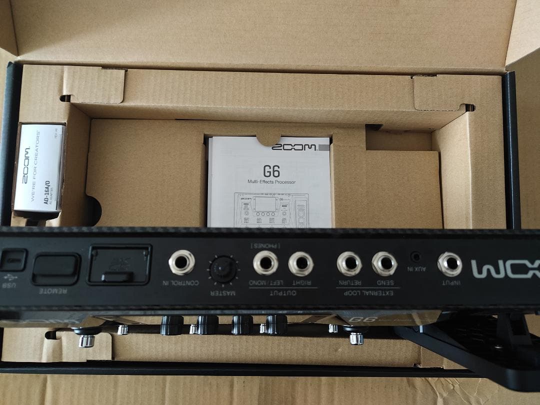 ZOOM G6 マルチエフェクトプロセッサー