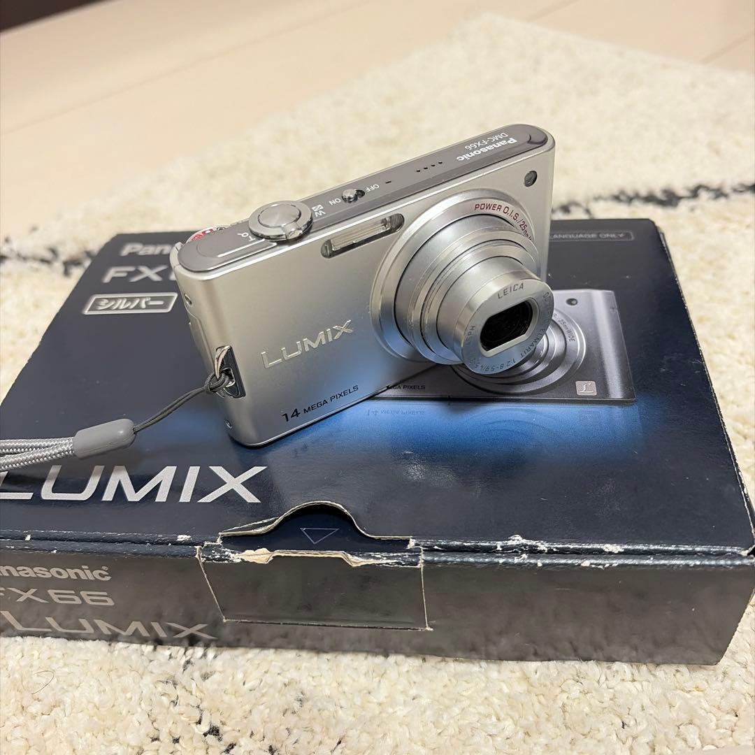 Panasonic LUMIX FX66 シルバー 14MP