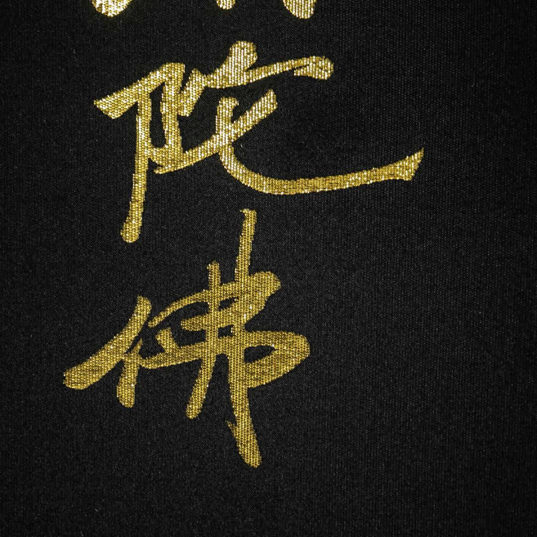 掛軸-1794　親鸞聖人像　名号　金刺繍作品　太巻