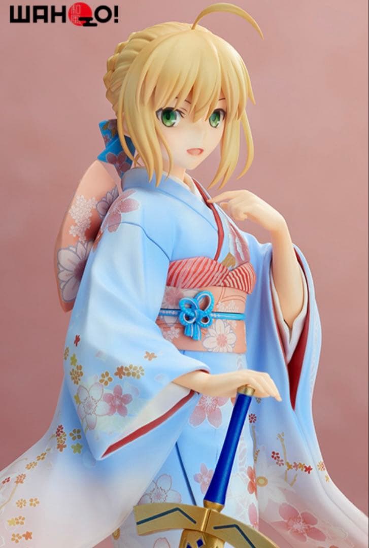 希少・新品●セイバー 晴着 1/7 フィギュア アニプレックス フェイト