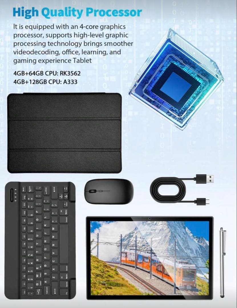 Android15 10インチタブレット