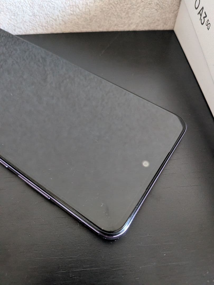 【美品】OPPO A3 5G パープル 本体　箱説明書付き