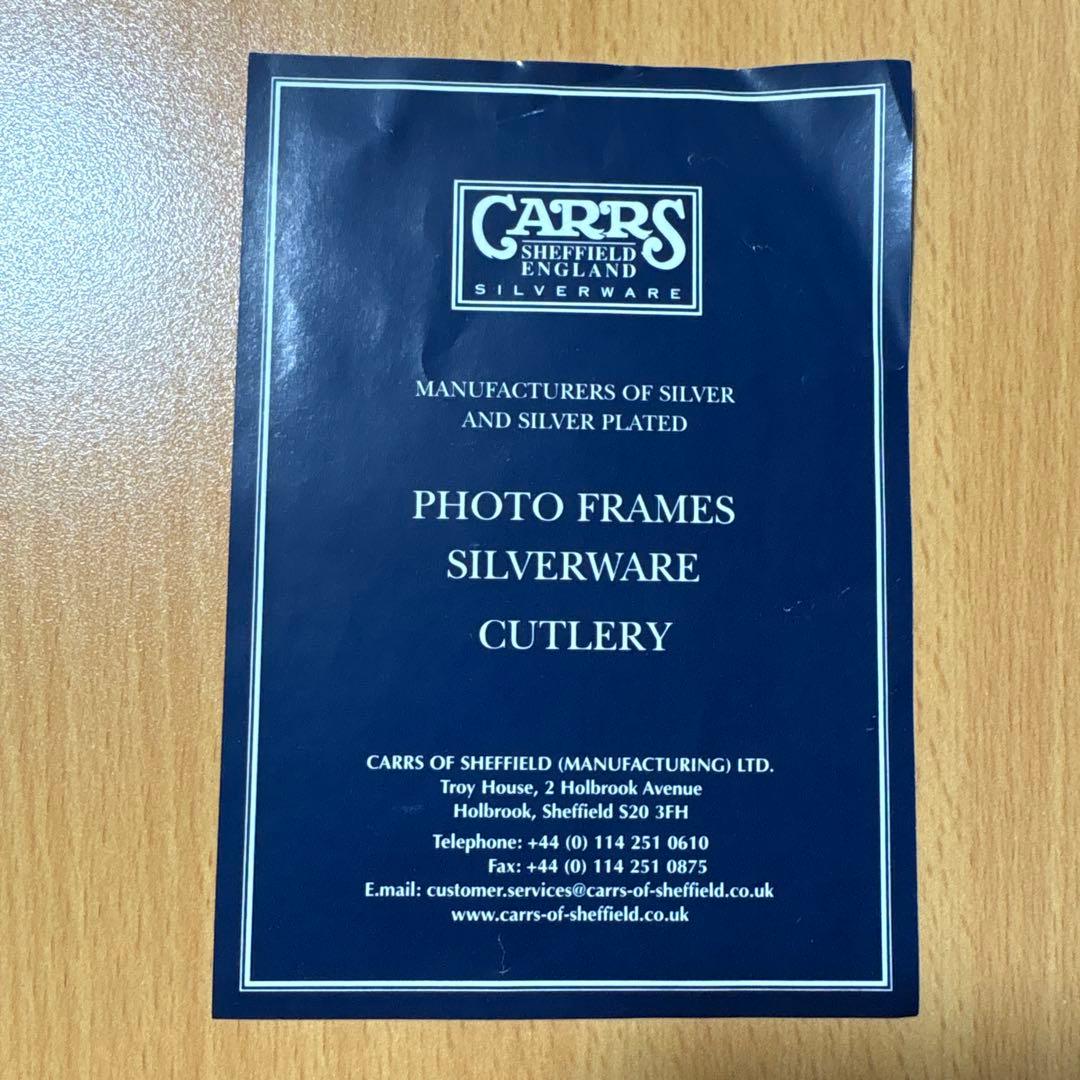 CARRS J.PRESS フォトフレーム　スターリングシルバー　925