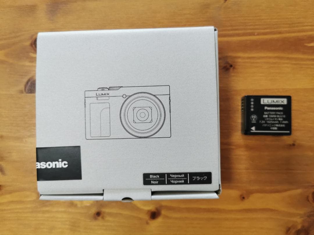 T*e様 【ほぼ未使用】パナソニック LUMIX DC-TZ99-K＋予備純正バ