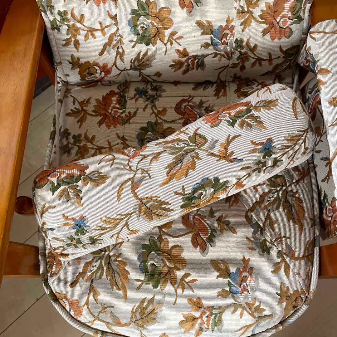 高座椅子 肘掛け付き 高さ調整可能 立ち上がり補助チェア