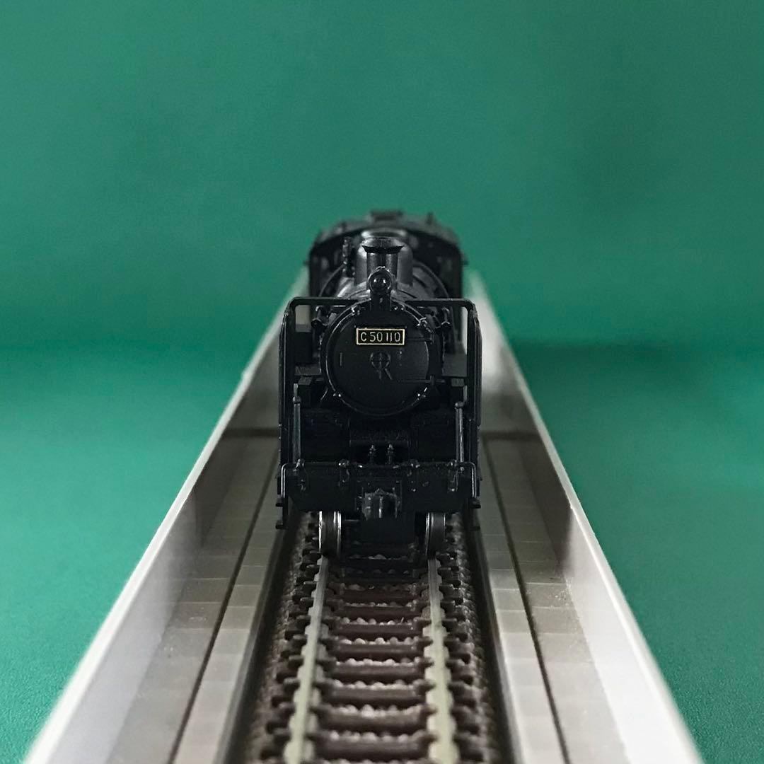 【A7401】C50-110 蒸気機関車(デフ付き)