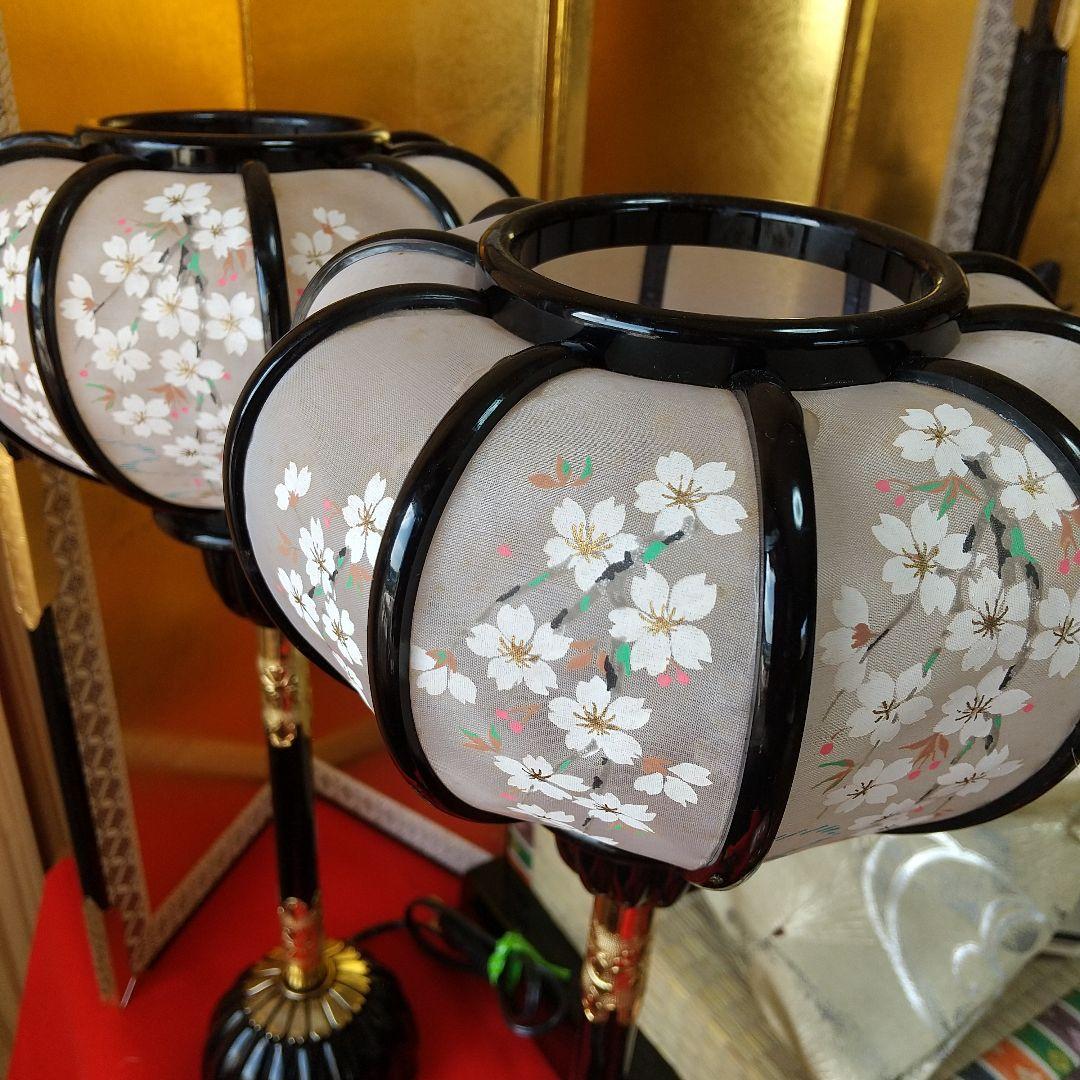 高さ約24cm親王飾雛人形　おひなさま