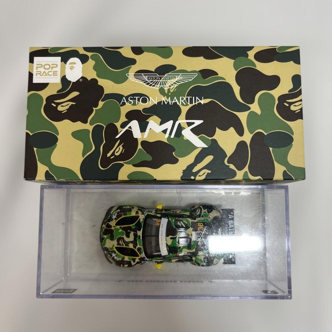 BAPE x POPRACE Aston Martin GT3 1/64ミニカー